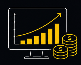 Savings analysis icon
